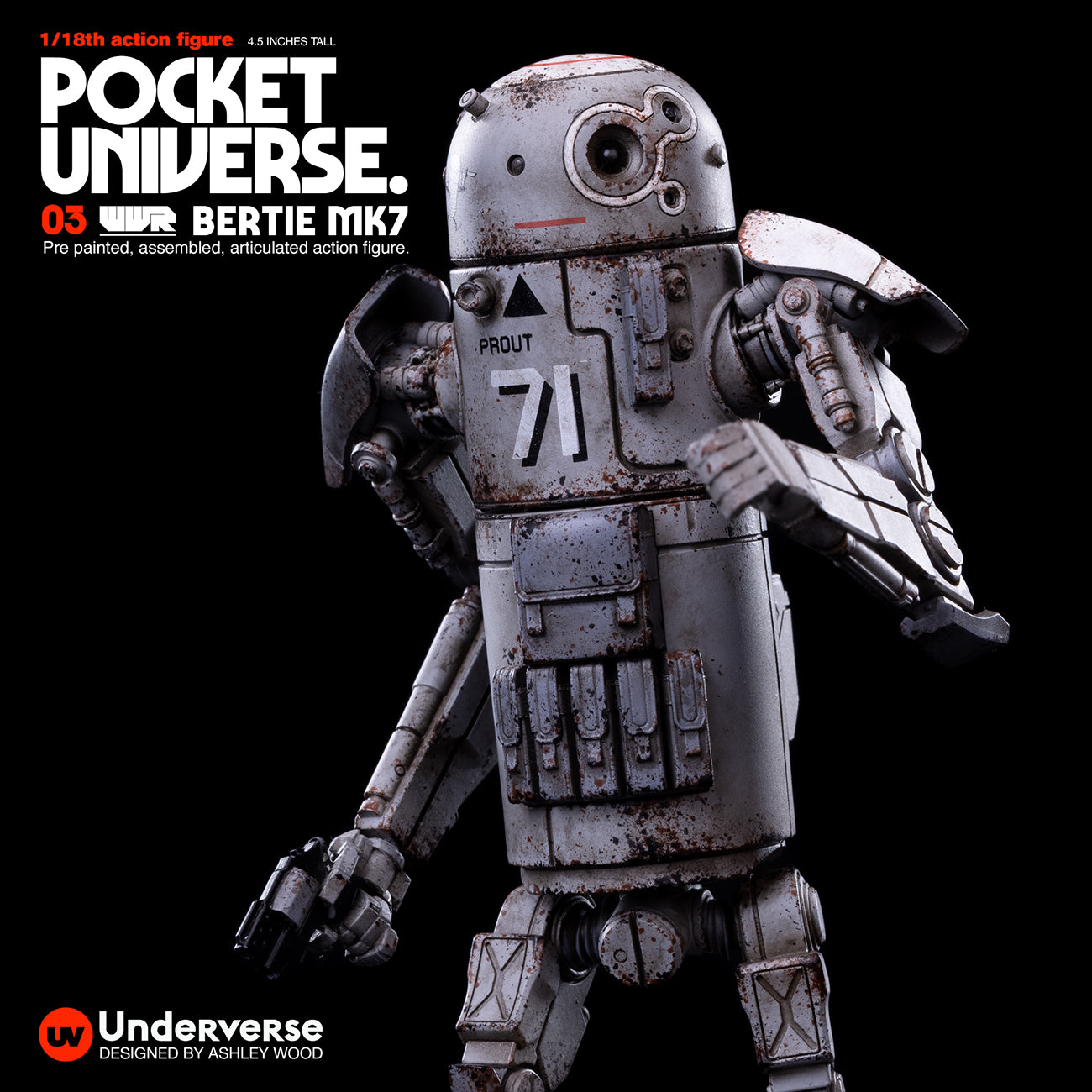 POCKET UNIVERSE 1/18 BERTIE MK7