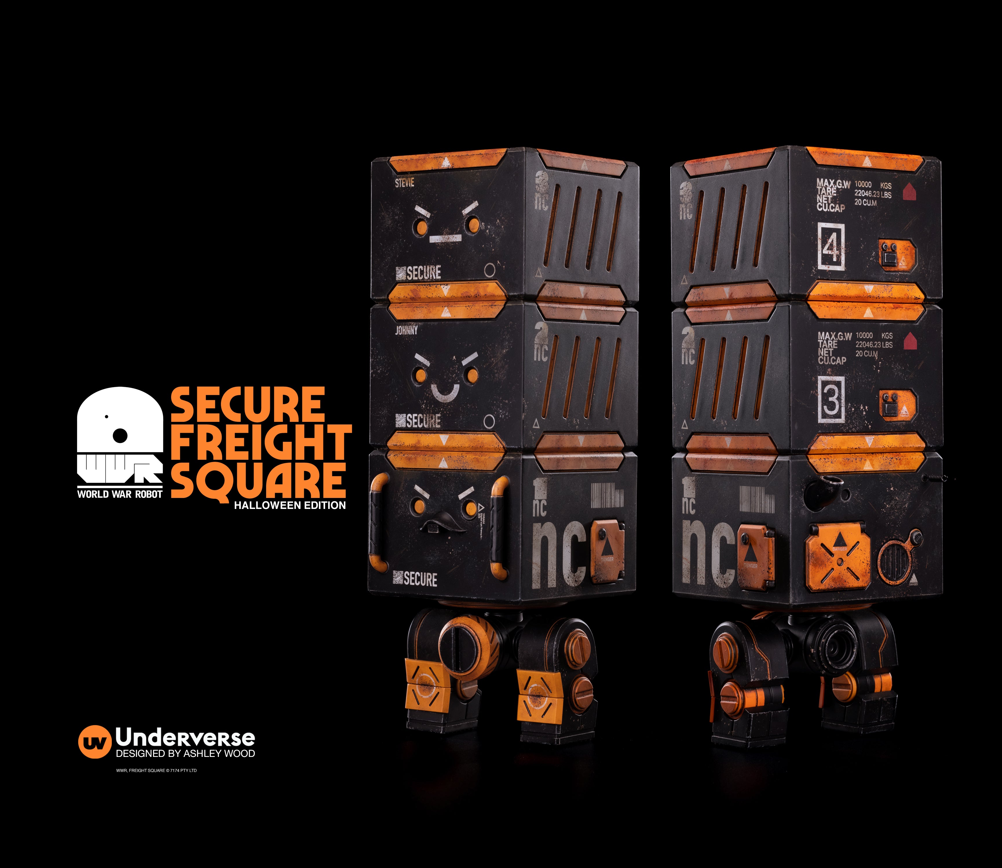 SECURE FREIGHT SQUARE HALLOWEEN LTD EDITION