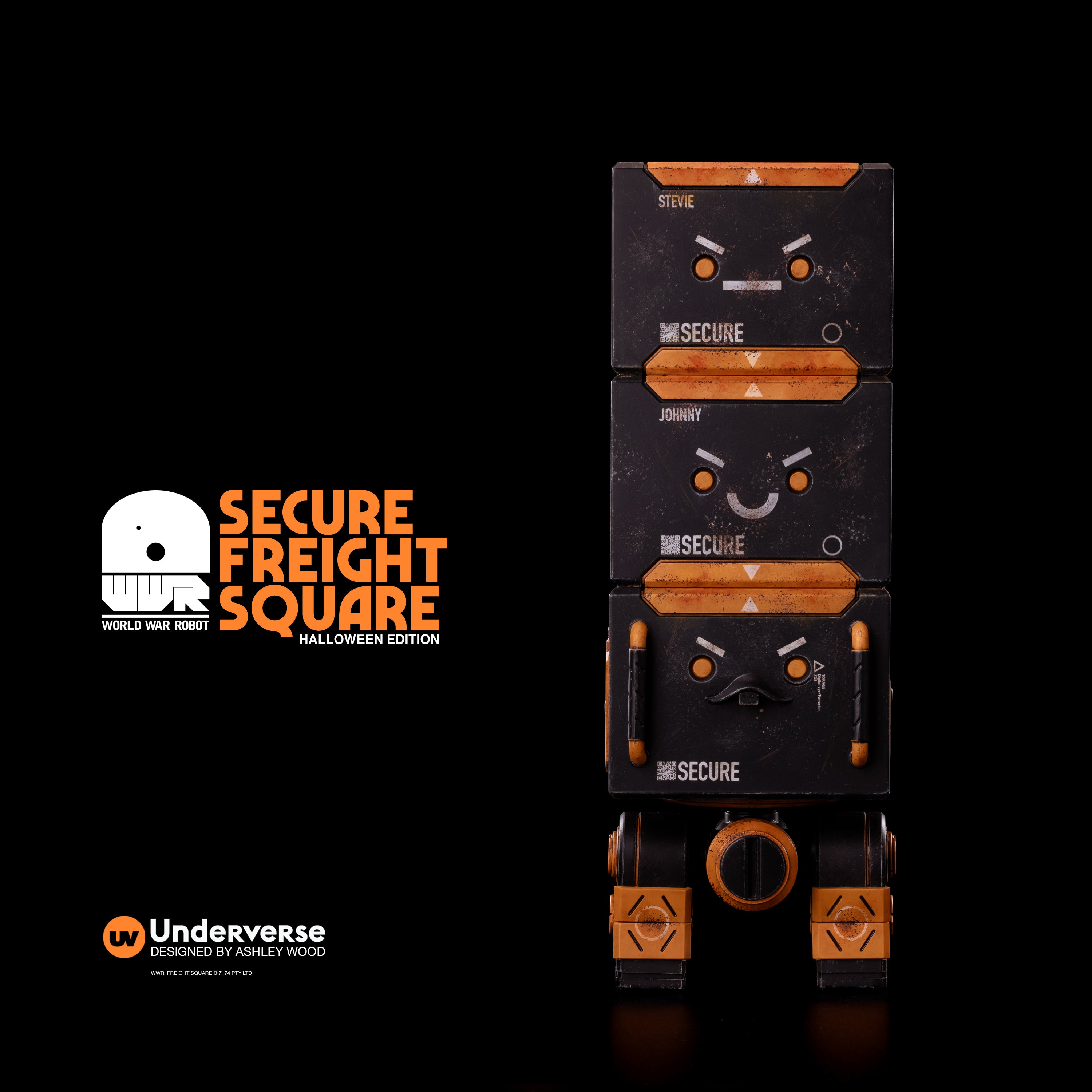 SECURE FREIGHT SQUARE HALLOWEEN LTD EDITION