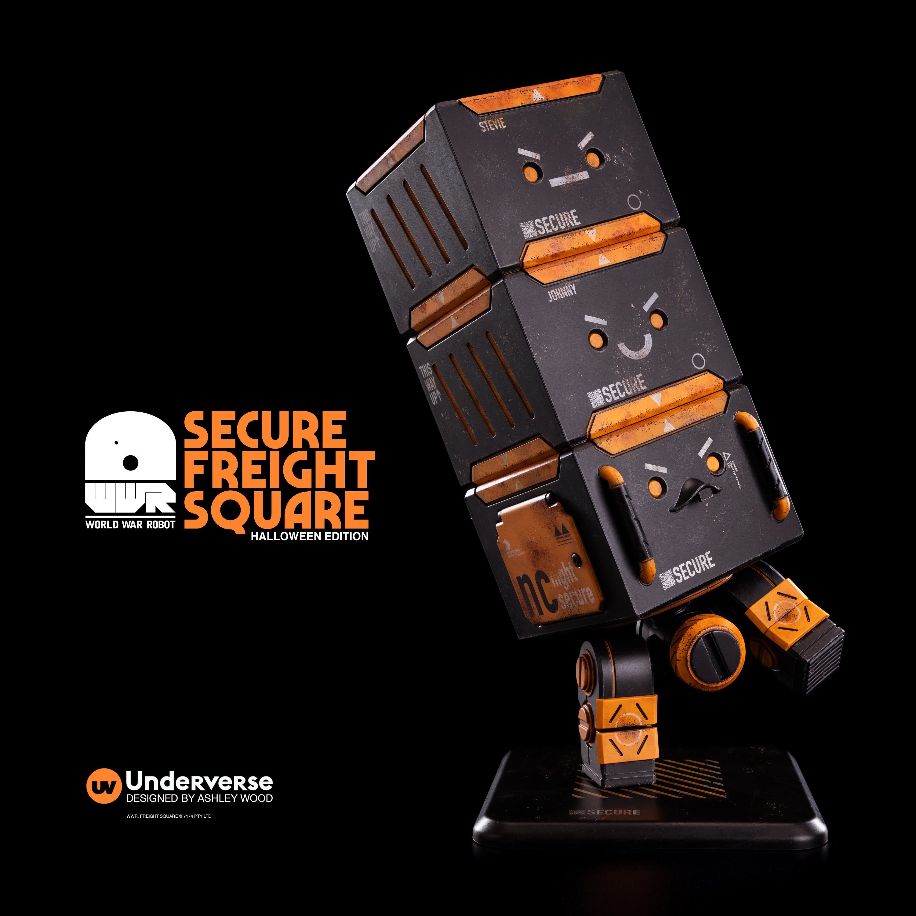 SECURE FREIGHT SQUARE HALLOWEEN LTD EDITION