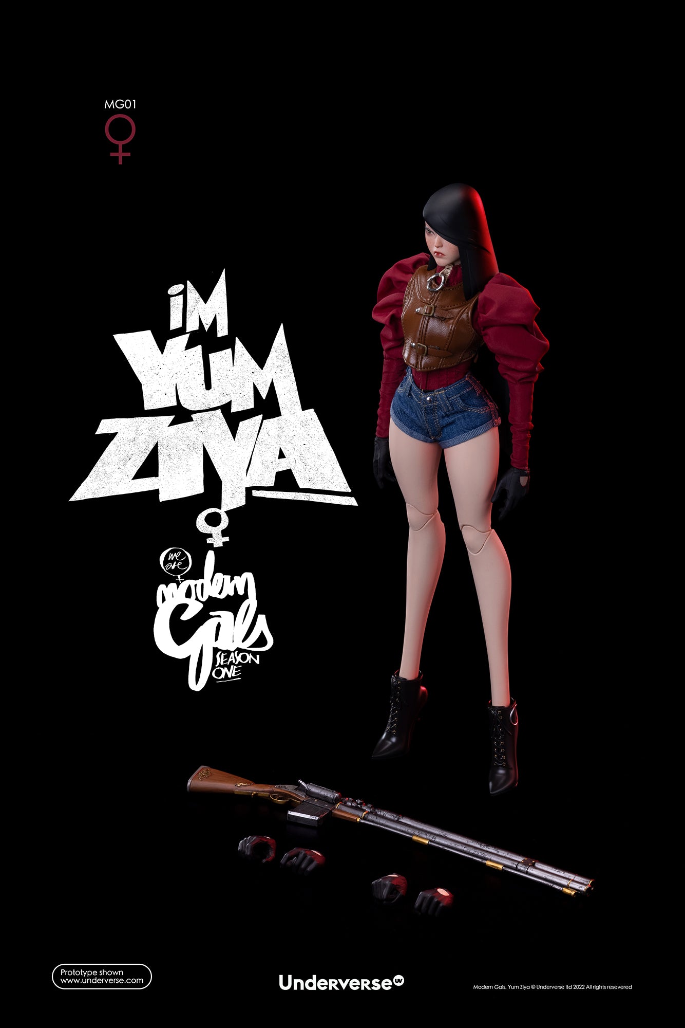 Underverse - MODERN GALS SEASON ONE YUM ZIYA